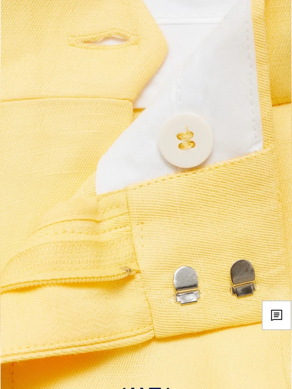 Mango LINEN-BLEND PLEATED PANTS